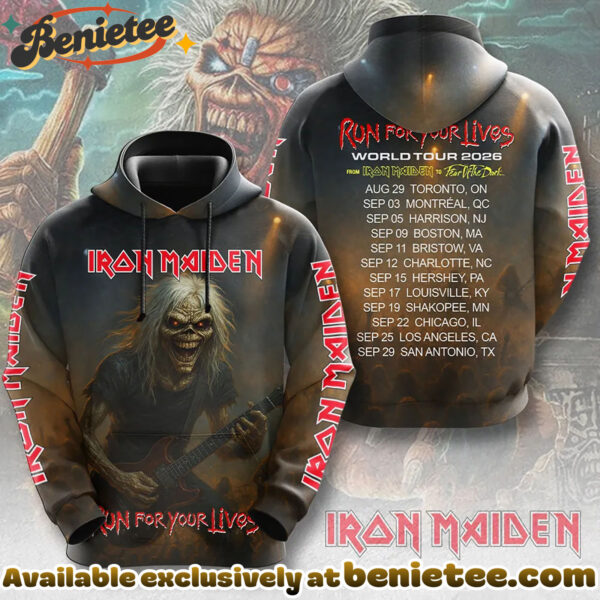 Iron Maiden 3D Apparel Hoodie, Tshirt, Sweatshirt - Ver 4