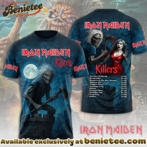 Iron Maiden 3D Apparel Hoodie, Tshirt, Sweatshirt - Ver 3