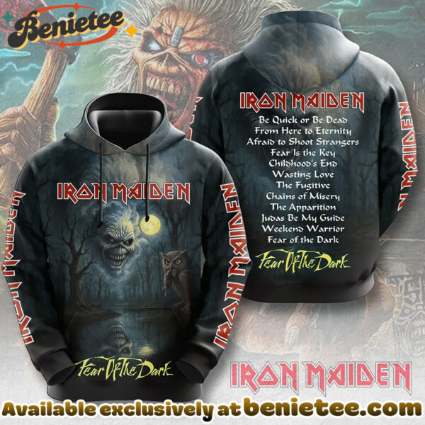 Iron Maiden 3D Apparel Hoodie, Tshirt, Sweatshirt - Ver 6