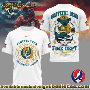 Jacksonville Jaguars Premium NFL Grateful Dead Firefighter 3D Shirt, Hoodie, Sweatshirt