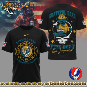 Jacksonville Jaguars Premium NFL Grateful Dead Firefighter 3D Shirt, Hoodie, Sweatshirt