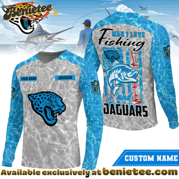 Jacksonville Jaguars Premium NFL Love Fishing Long Sleeve Hoodie, T-shirt, Sweatshirt
