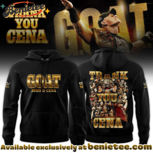 John Cena Thank You Cena Gold Limited Edition Hoodie, Sweatshirt, Tshirt