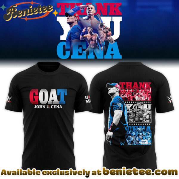 John Cena Thank You Cena Red, White and Blue Limited Edition T-shirt, Hoodie, Sweatshirt