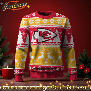 Kansas City Chiefs 2025 Christmas New Ugly Sweatshirt, All Team NFL