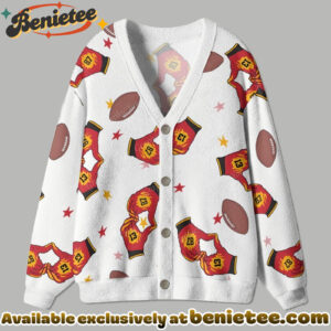 Kansas City Chiefs Cardigan Christmas Sweater, Ugly Sweatshirt, Shirt, Hoodie, All Team NFL - Ver 4