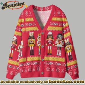 Kansas City Chiefs Cardigan Christmas Sweater, Ugly Sweatshirt, Shirt, Hoodie, All Team NFL - Ver 3