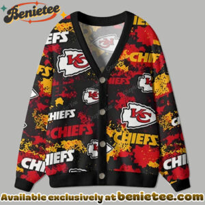 Kansas City Chiefs Cardigan Christmas Sweater, Ugly Sweatshirt, Shirt, Hoodie, All Team NFL - Ver 2