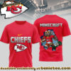 Kansas City Chiefs Premium NFL Minecraft 3D Shirt