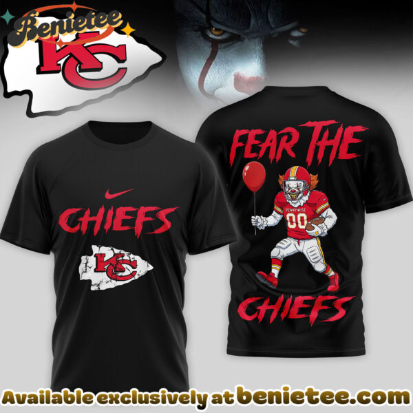 Kansas City Chiefs Premium NFL Pennywise 3D Shirt