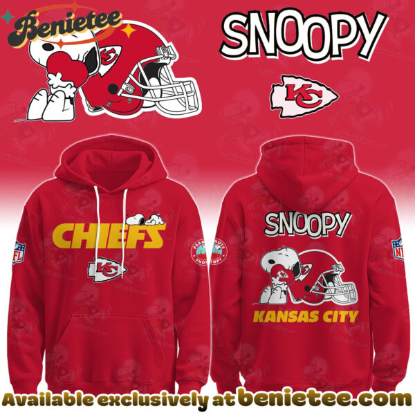 Kansas City Chiefs x Snoopy Hoodie, Sweatshirt, T-shirt Limited Edition - Selling Out Fast