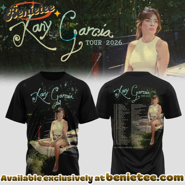 Kany Garcia US x UK Tour 2026 Collection Hoodie, Sweatshirt, Tshirt - Ver 7