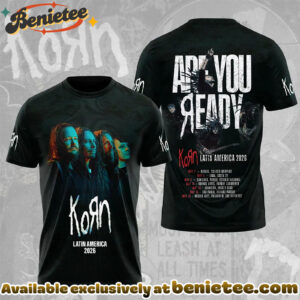 Korn Band Tour 2026 Shirt, Hoodie, Sweatshirt - Ver 2