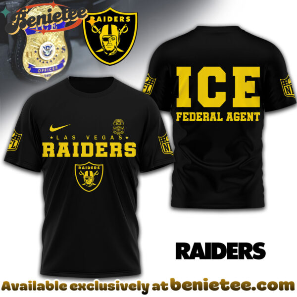 Las Vegas Raiders Premium NFL Ice Federal Agent Shirt
