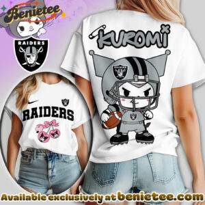 Las Vegas Raiders Premium NFL Kuromi Women Shirt