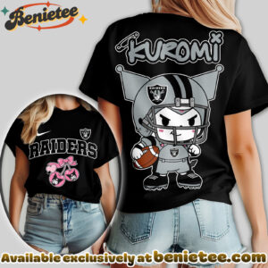 Las Vegas Raiders Premium NFL Kuromi Women Shirt