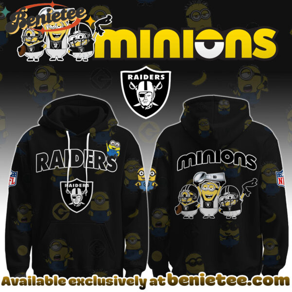 Las Vegas Raiders x Minions Limited Edition - Selling Out Fast Hoodie, Sweatshirt, T-shirt
