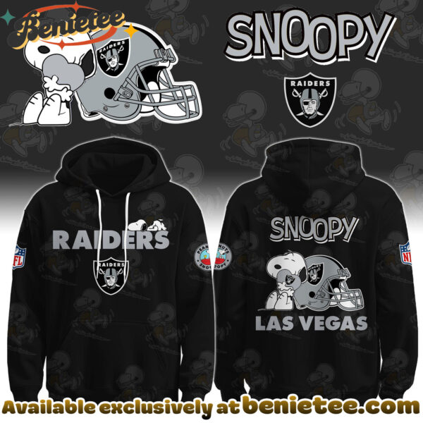 Las Vegas Raiders x Snoopy Hoodie, Sweatshirt, T-shirt Limited Edition - Selling Out Fast