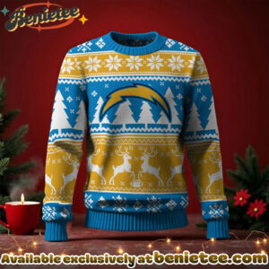 Los Angeles Chargers 2025 Christmas New Ugly Sweatshirt, All Team NFL