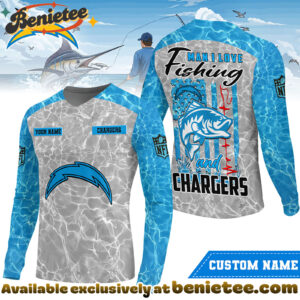 Los Angeles Chargers Premium NFL Love Fishing Long Sleeve Hoodie, T-shirt, Sweatshirt
