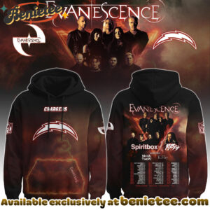 Los Angeles Chargers x Evanescence Hoodie Limited Hoodie, All Team NFL