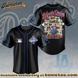 Los Angeles Dodgers 2025 World Series Champions Baseball Jersey