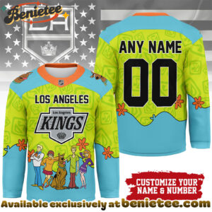 Los Angeles Kings Premium NHL Scooby Doo Hockey Jersey