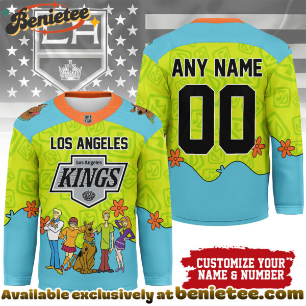 Los Angeles Kings Premium NHL Scooby Doo Hockey Jersey