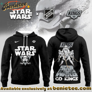 Los Angeles Kings Premium NHL Star Wars Imperial Trooper 3D Hoodie
