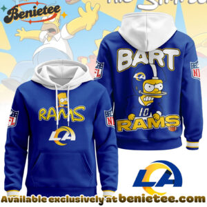 Los Angeles Rams Premium NFL Bart Simpson Hoodie, Sweatshirt, Tshirt
