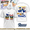 Los Angeles Rams Premium NFL Donald And Daisy 3D Tshirt, Sweatshirt, Hoodie