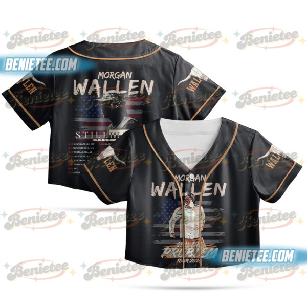 Morgan Wallen Still Problem Tour 2026 Baseball Jersey
