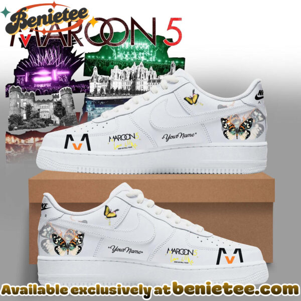 Maroon 5 - Europe Tour 2026 Collection Air Force 1 - Ver 2