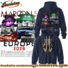 Maroon 5 - Europe Tour 2026 Collection Hoodie, Tshirt, Sweatshirt - Ver 8