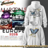 Maroon 5 - Europe Tour 2026 Collection Hoodie, Tshirt, Sweatshirt