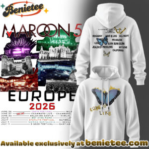 Maroon 5 - Europe Tour 2026 Collection Hoodie, Tshirt, Sweatshirt