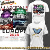 Maroon 5 - Europe Tour 2026 Collection Hoodie, Tshirt, Sweatshirt - Ver 13