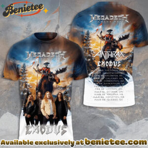 Megadeth 3D Tour 2026 Shirt, Hoodie, Sweatshirt