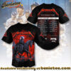 Metallica Tour 2026 Baseball Jersey