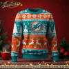 Miami Dolphins 2025 Christmas New Ugly Sweatshirt, All Team NFL