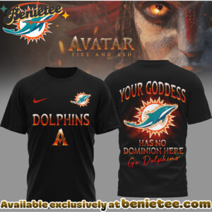 Miami Dolphins Premium NFL Avatar Fan 3D Shirt