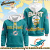 Miami Dolphins Premium NFL Bart Simpson Hoodie, Sweatshirt, Tshirt