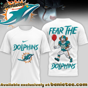 Miami Dolphins Premium NFL Pennywise 3D Shirt