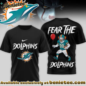 Miami Dolphins Premium NFL Pennywise 3D Shirt