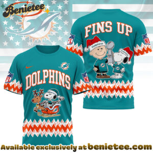 Miami Dolphins Premium NFL Snoopy Super Bowl Holiday 3D Shirt, Hoodie, Sweatshirt
