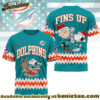 Miami Dolphins Premium NFL Snoopy Super Bowl Holiday 3D Shirt, Hoodie, Sweatshirt