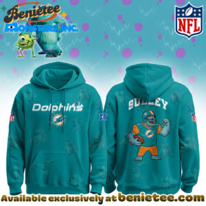 Miami Dolphins x Monsters, Inc Limited Edition Hoodie Cutest Drop of the Year Hoodie, Tshirt, Sweatshirt