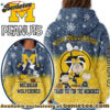 Michigan Wolverines Premium NCAA Peanuts Anniversary 3D Waffle Hoodie, Sweatshirt, Tshirt HI