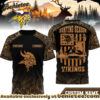 Minnesota Vikings Premium NFL Hunting Season 3D Shirt