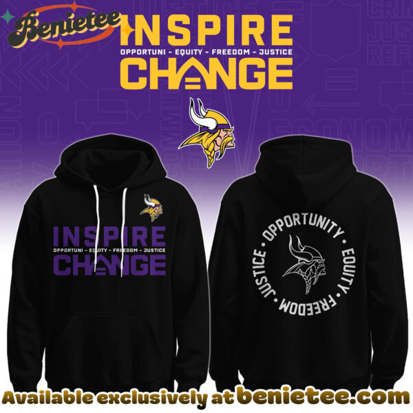 Minnesota Vikings Special Inspire Change Limited Edition Hoodie, Tshirt, Sweatshirt